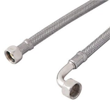 Toon details van Flexibele verbindingsslangen - dubbel wartel 1/2" - knie Afbeelding van Flexibele verbindingsslangen - dubbel wartel 1/2" - knie