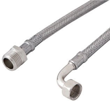 Toon details van Flexibele verbindingsslangen - 1/2" uitwendig en wartel 1/2" - knie Afbeelding van Flexibele verbindingsslangen - 1/2" uitwendig en wartel 1/2" - knie