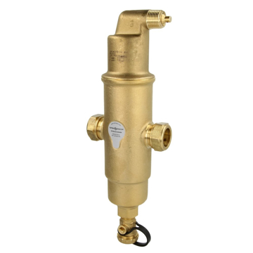 Toon details van Spirotrap lucht/slibafscheider 22mm knel Afbeelding van Spirotrap lucht/slibafscheider 22mm knel