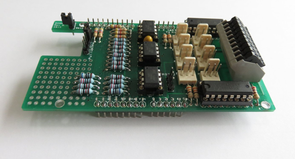 Picture of Arduino shield voor PT1000, DS18B20, teller en relais aansturing
