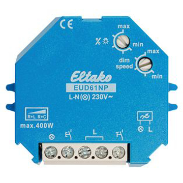 Toon details van Universele dimmer EUD61NP-230V Afbeelding van Universele dimmer EUD61NP-230V