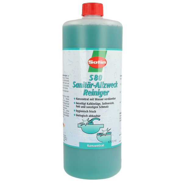 Picture of Sotin S80, sanitaire universele reiniger geconcentreerd, 1 liter fles