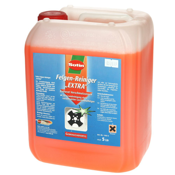 Picture of Sotin velgenreiniger "Extra" 5 liter jerrycan