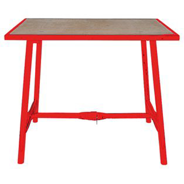 Picture of Haromac Montagetafel 1000 x 700 x 850 mm, rood