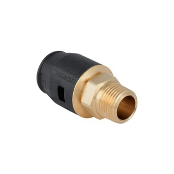 Picture of Geberit PushFit verloopnippel US-BRASS