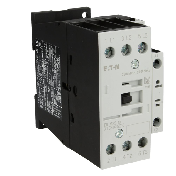 Picture of Eaton vermogensschakelaar 11 kW/400V AC DILM25-10 (230V50HZ,240V60HZ)