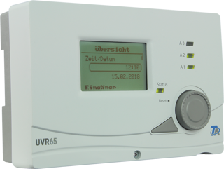 Picture of TA UVR67 controller met max 5 onafhankelijke regelcircuits UVR67 - 1 collector sensor,2 boiler sensoren, 2 dompelbuizen