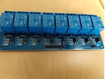 Afbeelding van 8 relay module