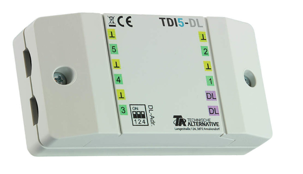 Picture of TDI5DL - DL bus extender analoge ingangen en PT1000