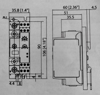 Picture of DIN rails SCR voor 3 kw 1 fase verwarmingselement